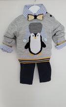 Load image into Gallery viewer, Little boys 4-piece penquin set
