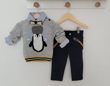 Load image into Gallery viewer, Little boys 4-piece penquin set
