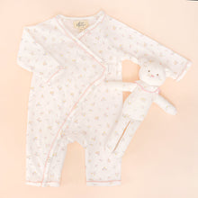Load image into Gallery viewer, Ditsy Pointelle Babygrow and Blanket Set - Black Friday Offer
