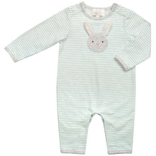 Load image into Gallery viewer, Applique Towelling Bunny Babygrow and Bunny Toy Set - Black Friday Offer
