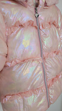 Load image into Gallery viewer, Girls pink shimmering jacket
