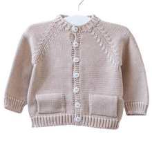 Load image into Gallery viewer, Baby Knit Cardigan - Beige
