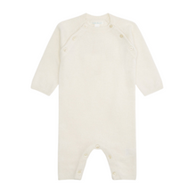 Load image into Gallery viewer, Angel Wing Ariel Cashmere Romper in Ivory
