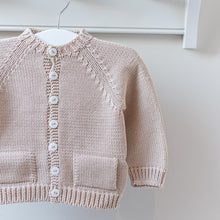 Load image into Gallery viewer, Baby Knit Cardigan - Beige
