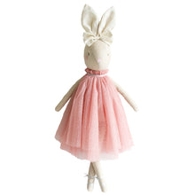 Load image into Gallery viewer, Alimrose Daisy Bunny 48cm Blush Sparkle
