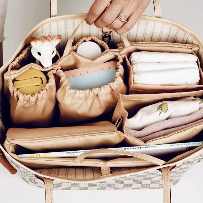 Bags Harmony - LV neverfull as a diaper bag? How? >>swipe