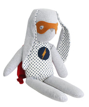 Load image into Gallery viewer, Hero Mini Bunny 32cm Navy Star
