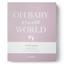 Load image into Gallery viewer, &#39;Oh Baby it&#39;s a Wild World&#39; Photo Album - Pink
