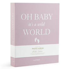 Load image into Gallery viewer, &#39;Oh Baby it&#39;s a Wild World&#39; Photo Album - Pink
