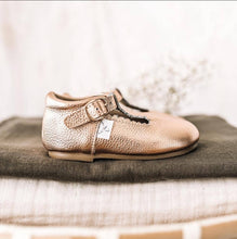 Load image into Gallery viewer, Rose Gold T-bar Shoe
