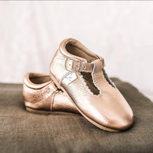 Load image into Gallery viewer, Rose Gold T-bar Shoe
