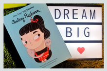 Load image into Gallery viewer, Little People Big Dreams &#39;Audrey Hepburn&#39; Hardback
