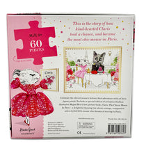 Load image into Gallery viewer, Claris &quot;The Chicest Mouse in Paris&quot; Jigsaw &amp; Book gift set
