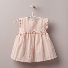 Load image into Gallery viewer, &#39;Cotton Baby Stripe&#39; Dress
